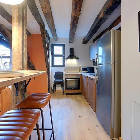 Avec 2 Chambres, Bureau Et Wifi Fibre Apartament Tours