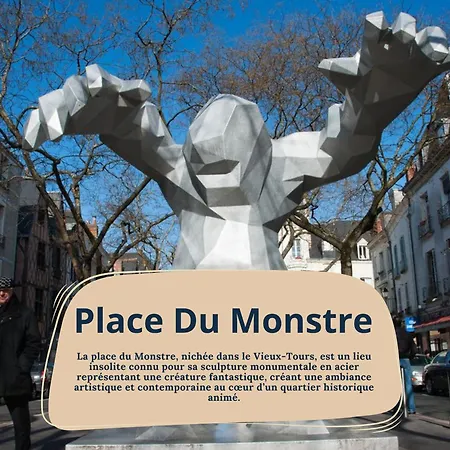 Apartament Avec 2 Chambres, Bureau Et Wifi Fibre