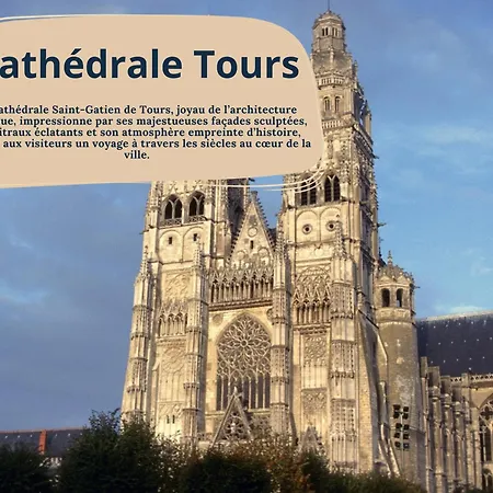 Avec 2 Chambres, Bureau Et Wifi Fibre * Tours