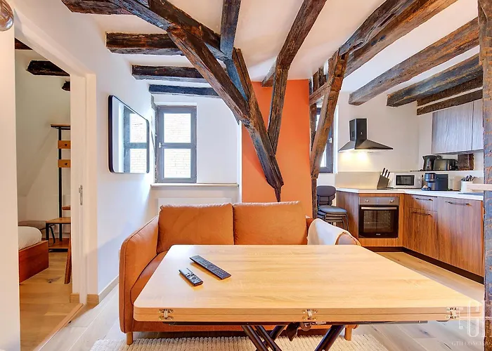 Appartamento Avec 2 Chambres, Bureau Et Wifi Fibre *