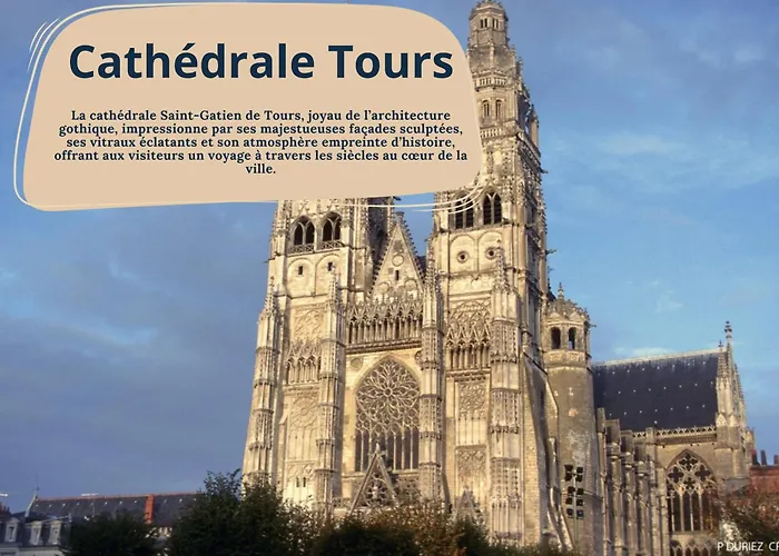 Avec 2 Chambres, Bureau Et Wifi Fibre * Tours